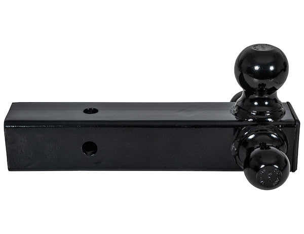 Tri-Ball Hitch with Black Towing Balls - 2-1/2 Inch Receiver