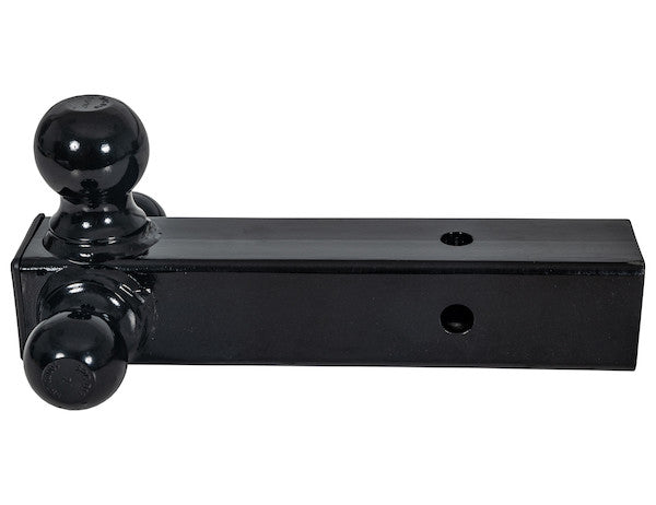 Tri-Ball Hitch with Black Towing Balls - 2-1/2 Inch Receiver