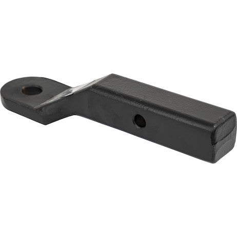 2 Inch Heavy-Duty Ball Mount 2 Inch Drop x 7-5/8 Long Tube Black For 1 Inch Hole