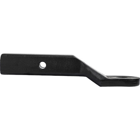 2 Inch Heavy-Duty Ball Mount 2 Inch Drop x 7-5/8 Long Tube Black For 1 Inch Hole