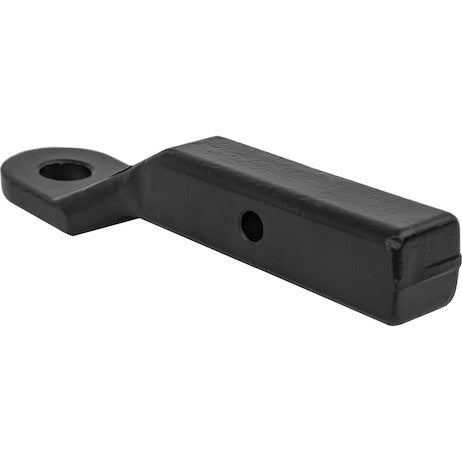 2 Inch Heavy-Duty Ball Mount 2 Inch Drop x 7-5/8 Long Tube Black For 1-1/4 Hole
