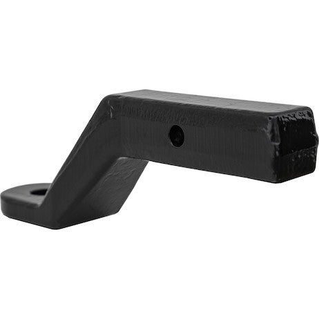 2 Inch Heavy-Duty Ball Mount 4 Inch Drop x 7-7/8 Long Tube Black For 1 Inch Hole