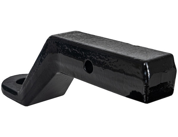 2 Inch Heavy-Duty Ball Mount 4 Inch Drop x 7-7/8 Long Tube Black For 1-1/4 Hole
