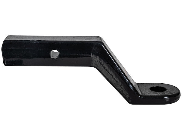 2 Inch Heavy-Duty Ball Mount 4 Inch Drop x 7-7/8 Long Tube Black For 1-1/4 Hole