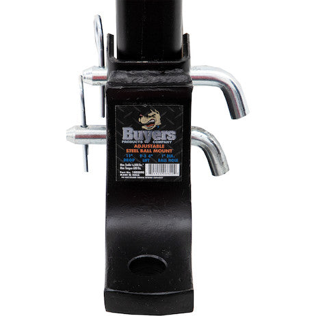 4-Position 2 Inch Tubular Shank Adjustable Ball Mount