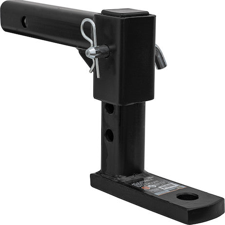 3-Position 2 Inch Tubular Shank Adjustable Ball Mount