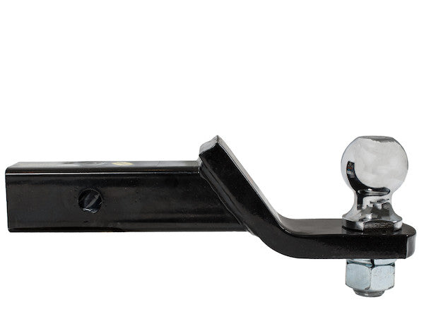2 Inch Black Ball Mount Kit With 2 Inch Shank And 2 Inch Drop-Cotter Pin Hitch