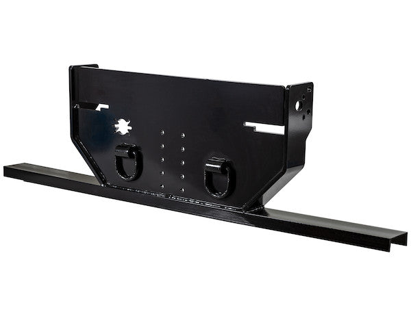 Hitch Plate with Pintle Mount for Ford?? F-350 - F-550 Cab & Chassis (1999+) - Bottom Channel