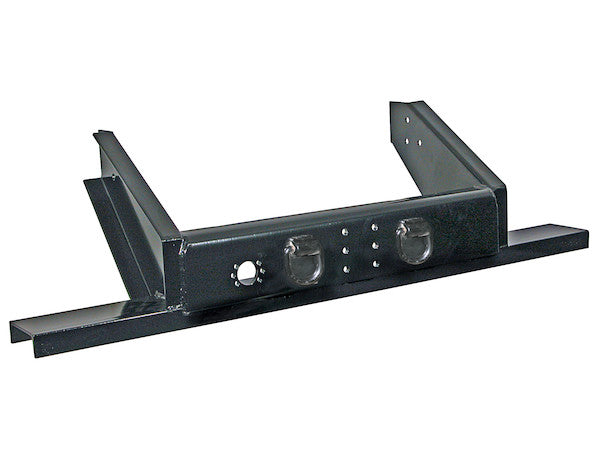 Flatbed/Flatbed Dump Hitch Plate Bumper With 2-1/2 Inch Receiver