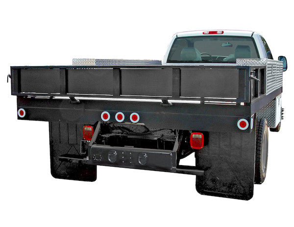 Flatbed/Flatbed Dump Hitch Plate Bumper With 2-1/2 Inch Receiver