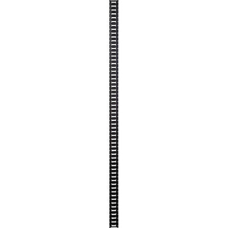 10 Foot Black Steel E-Track Section