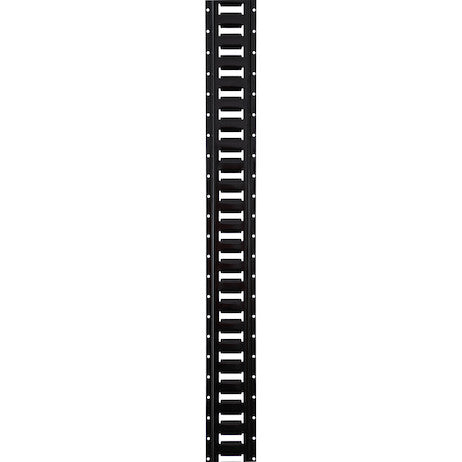 10 Foot Black Steel E-Track Section