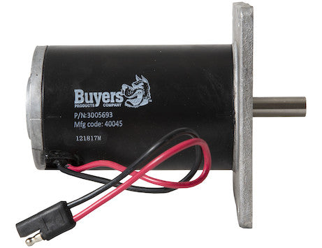 3005693 - Replacement .125 HP 1000 RPM Spinner Motor with SAE Connection for SaltDogg?? TGSUV1B Spreaders