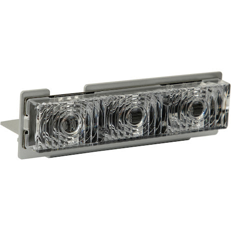 Amber Middle Strobe Reflector With 3 LED