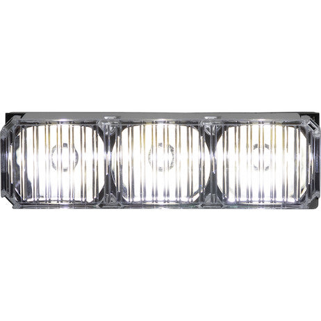 Clear Middle Strobe Reflector With 3 LED