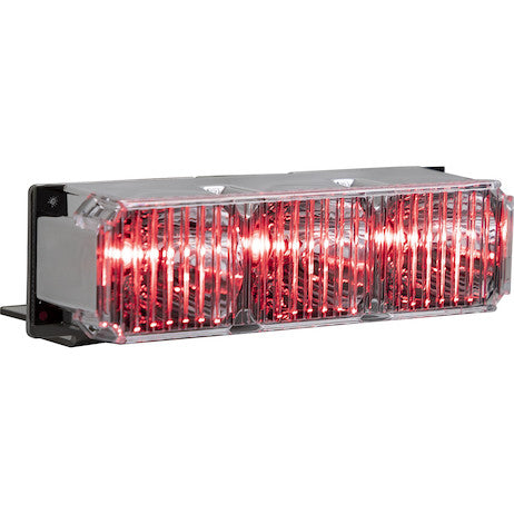 Red Middle Strobe Reflector With 3 LED