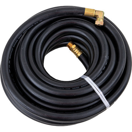 50 Foot Rubber Hose - 1/2 Inch Diameter (Works with Hose Reel #HR1250)