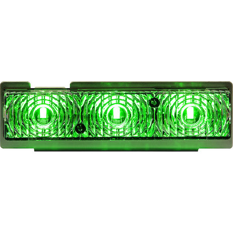 Green Middle Strobe Reflector With 3 LED