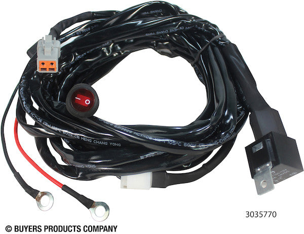 Wire Harness with Switch for 1492163, 1492165 Light Bars - ATP Connection