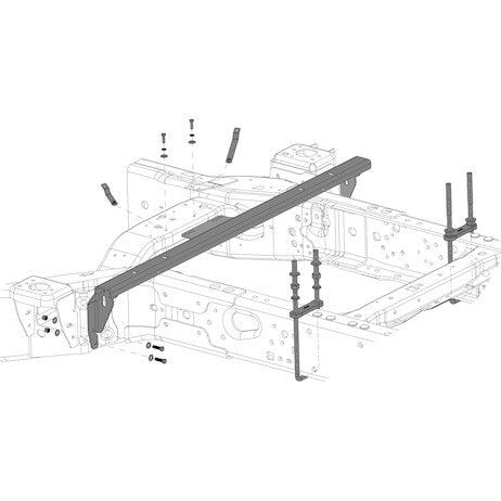 Backpack Mounting Adapter For Ford F350, F450, F550 (2020+), including Diesel