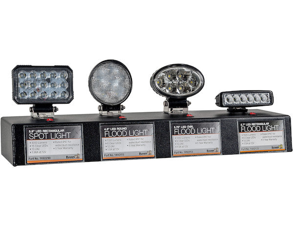 Display Rack for LED Work Lights