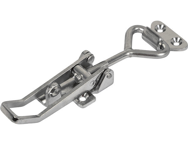 6" Heavy Duty Stainless Steel Adjustable-Grip Draw Latch