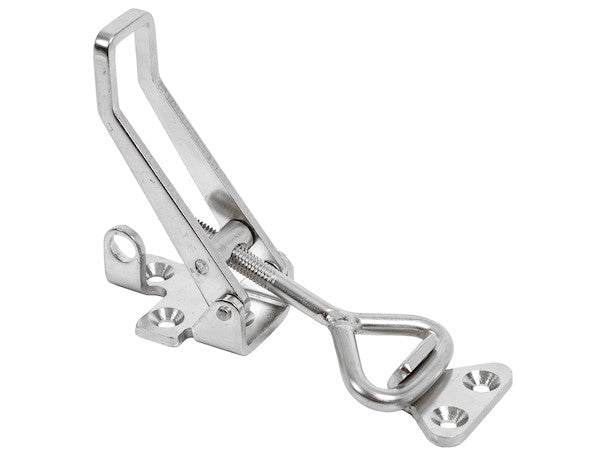 6" Heavy Duty Stainless Steel Adjustable-Grip Draw Latch