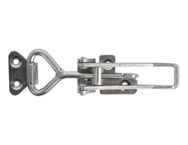 6" Heavy Duty Stainless Steel Adjustable-Grip Draw Latch
