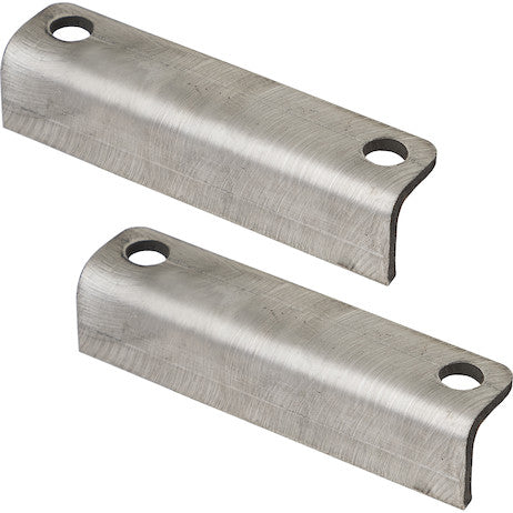 1 Inch Carbon Steel Offset Mount for Carbon Steel Shovel Holder, Weld-On,  w/hardware