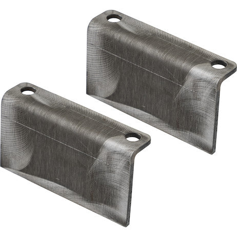 2-3/8 Inch Carbon Steel Offset Mount for Carbon Steel Shovel Holder, Weld-On, w/hardware