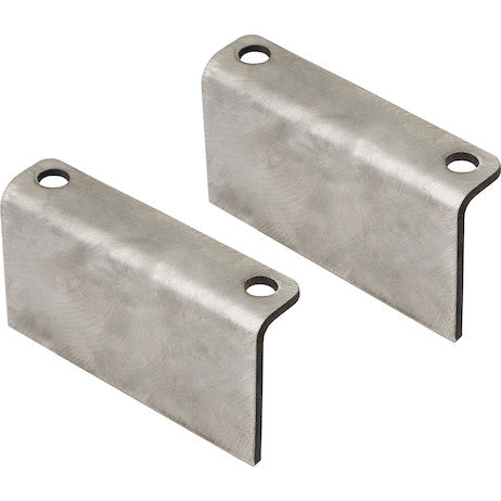 2-3/8 Inch Stainless Steel Offset Mount for Stainless Steel Shovel Holder, Weld-On, w/hardware