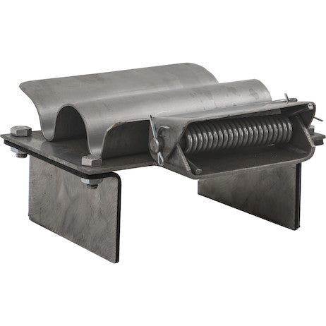 2-3/8 Inch Stainless Steel Offset Mount for Stainless Steel Shovel Holder, Weld-On, w/hardware