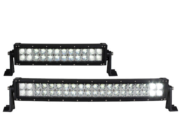 14 Inch 6480 Lumen LED Clear Curved Combination Spot-Flood Light Bar