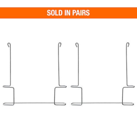 Galvanized Anti-Sail Brackets for Use With 20-Inch-Wide Mud Flaps (pair)