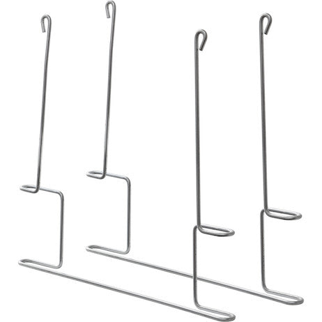 Galvanized Anti-Sail Brackets for Use With 20-Inch-Wide Mud Flaps (pair)