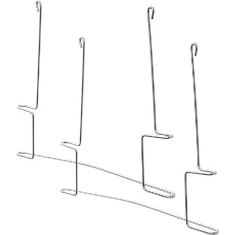 Chrome Plated Anti-Sail Brackets for Use With 24-Inch-Wide Mud Flaps (pair)