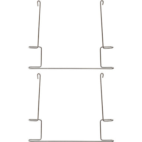Stainless Steel Anti-Sail Brackets for Use With 24-Inch-Wide Mud Flaps (pair)