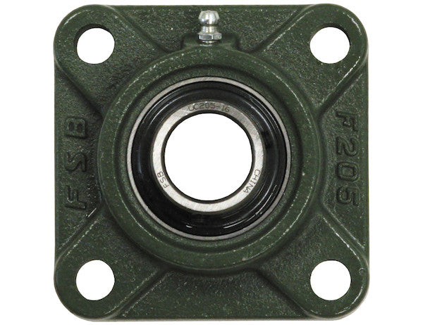 1 Inch Shaft Diameter Set Screw Style Flange Bearing - 4 Hole