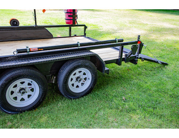 EZ Gate??? Tailgate Assist for Open Landscape Trailers