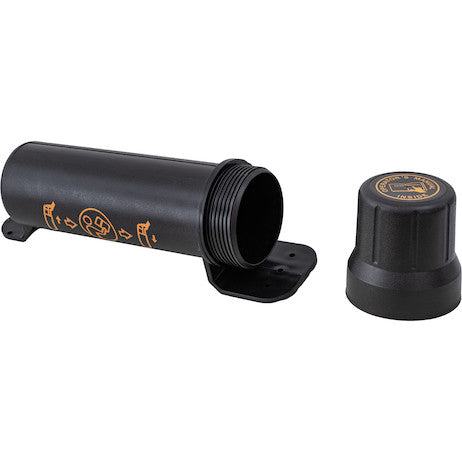 Black Poly Cylinder Document Holder, 3.5in Dia.