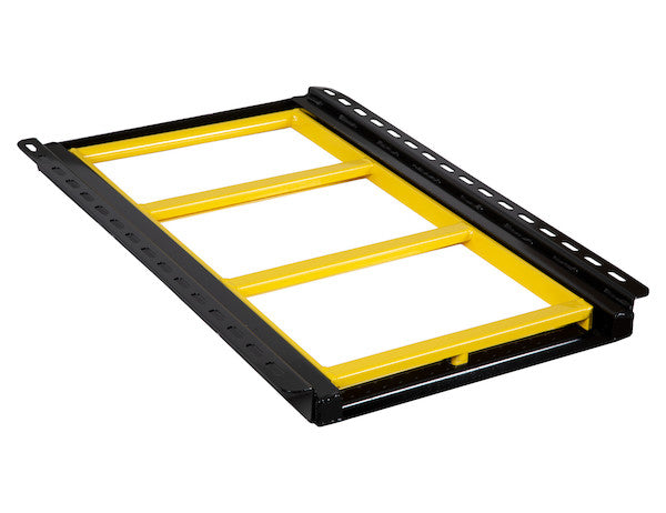 Yellow 3-Rung Retractable Truck Step