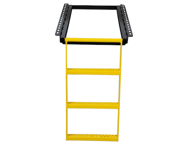 Yellow 3-Rung Retractable Truck Step