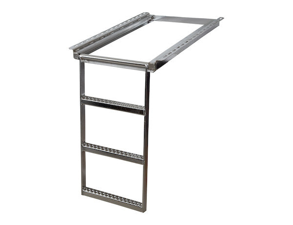 3-Rung Stainless Steel Retractable Truck Step
