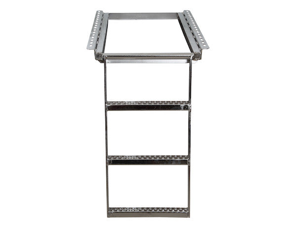 3-Rung Stainless Steel Retractable Truck Step