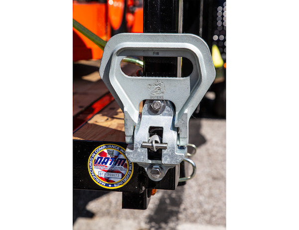 Safety Folding Foot/Grab Step - Zinc Finish