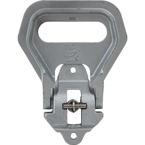 Safety Folding Foot/Grab Step - Zinc Finish