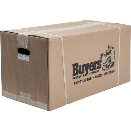12 Inch Heavy-Duty Front Pin 4 Inch Square Jack with Handle, Packaged
