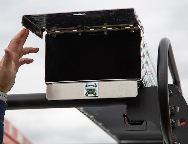 Diamond Tread Aluminum Conduit Carrier 11 x 6 x 121-3/8 Inch