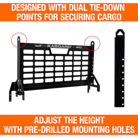 54-inch Gloss White Kabgard??? with Mounting Kit for Dual-Wheel Service Bodies with 54-Inch-Wide Floors