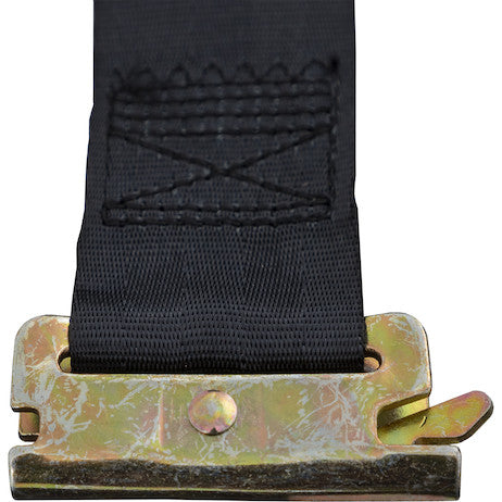 2 Inch x 10 Foot Retractable E-Track Ratchet Tie Down